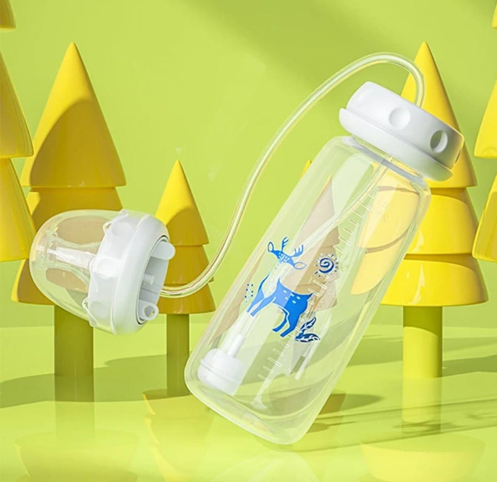 Hands-Free Baby Milk Bottle