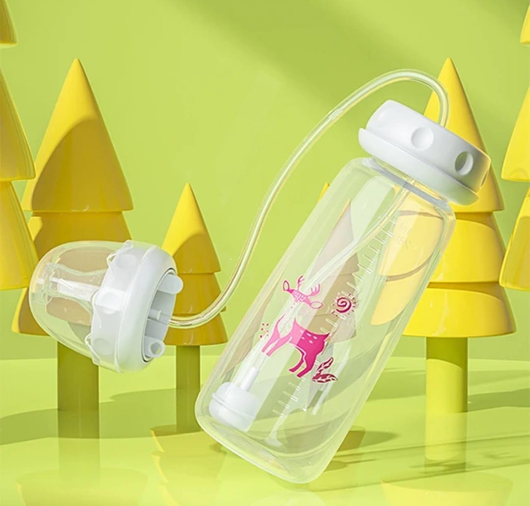 Hands-Free Baby Milk Bottle